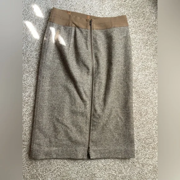 Stella McCartney Stunning Brown Tweed Skirt - Picture 4 of 11